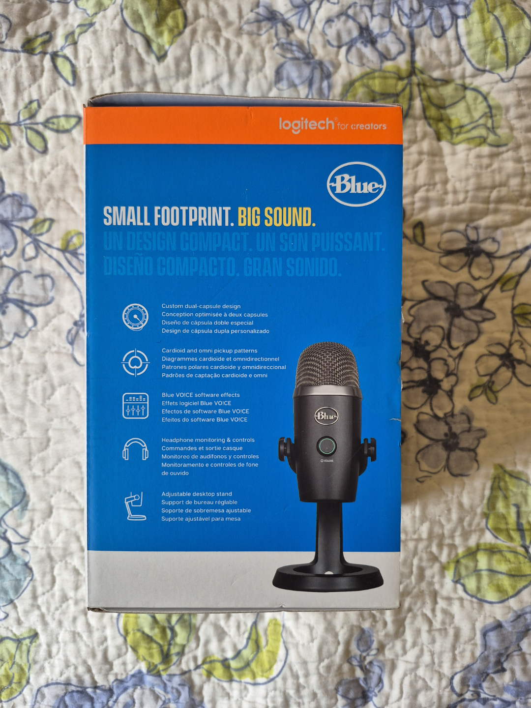 Blue Yeti Nano USB Microphone - Black - photo 2
