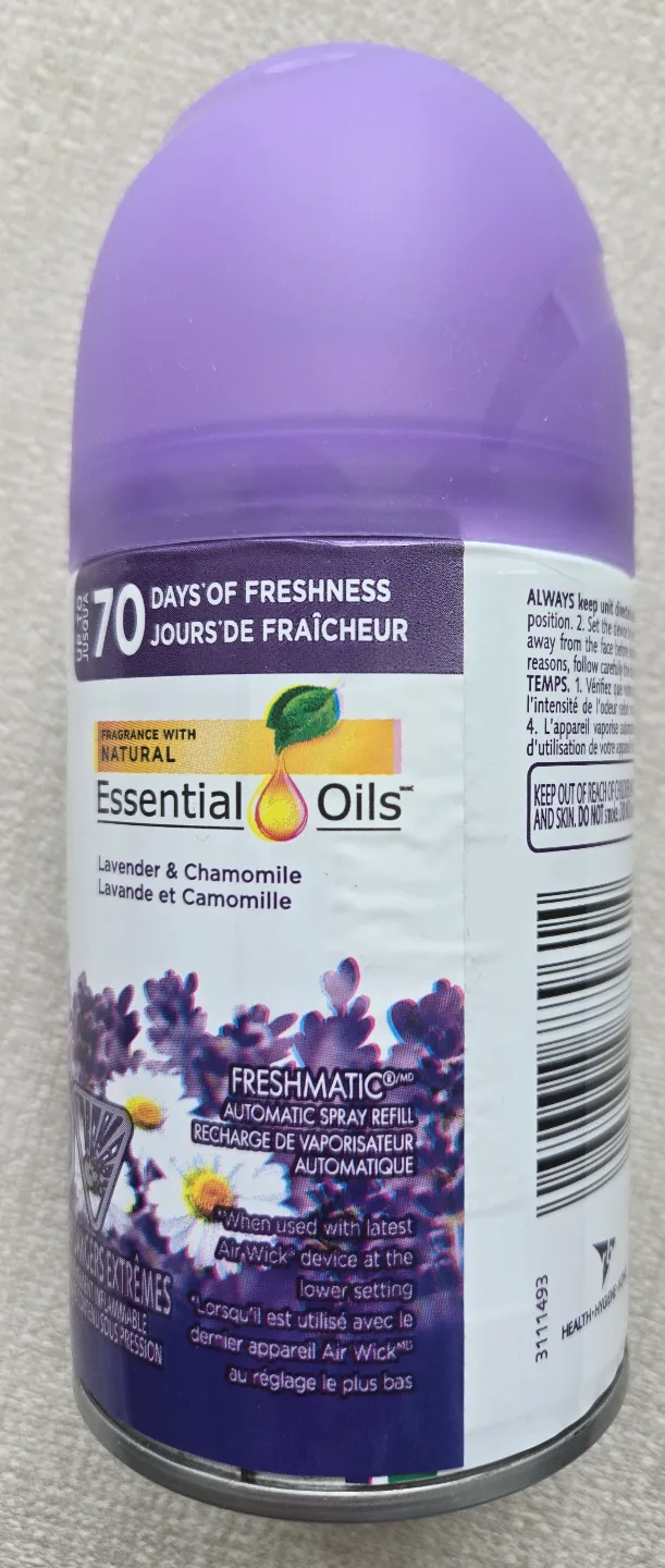 Air Wick Freshmatic Lavender & Chamomile Automatic Spray Refill image indicator(2)