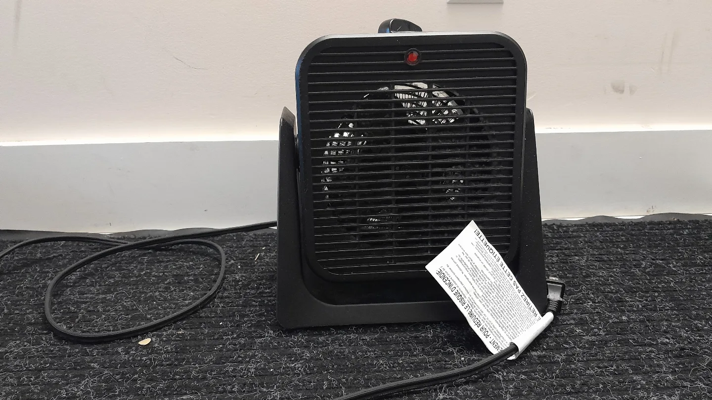 Portable Ceramic Heater and a fan thumbnail