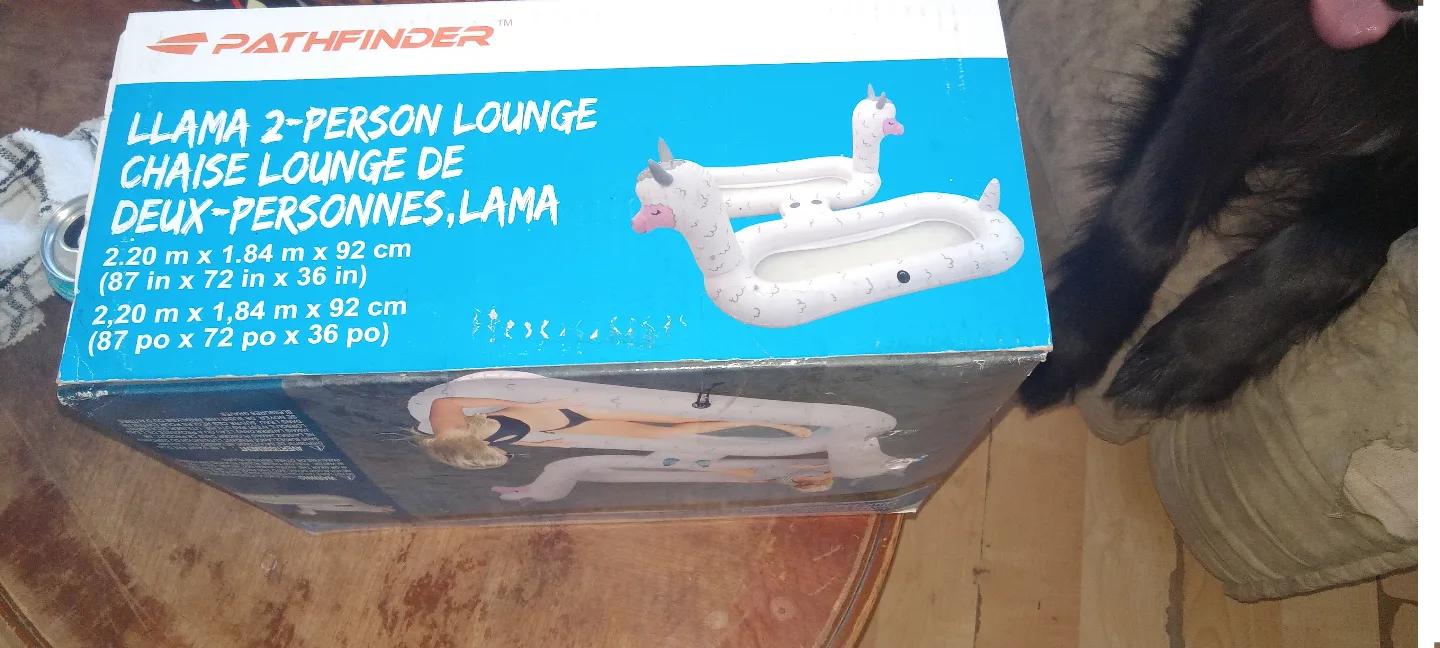 Pathfinder Llama 2-Person Inflatable Lounge image indicator(2)