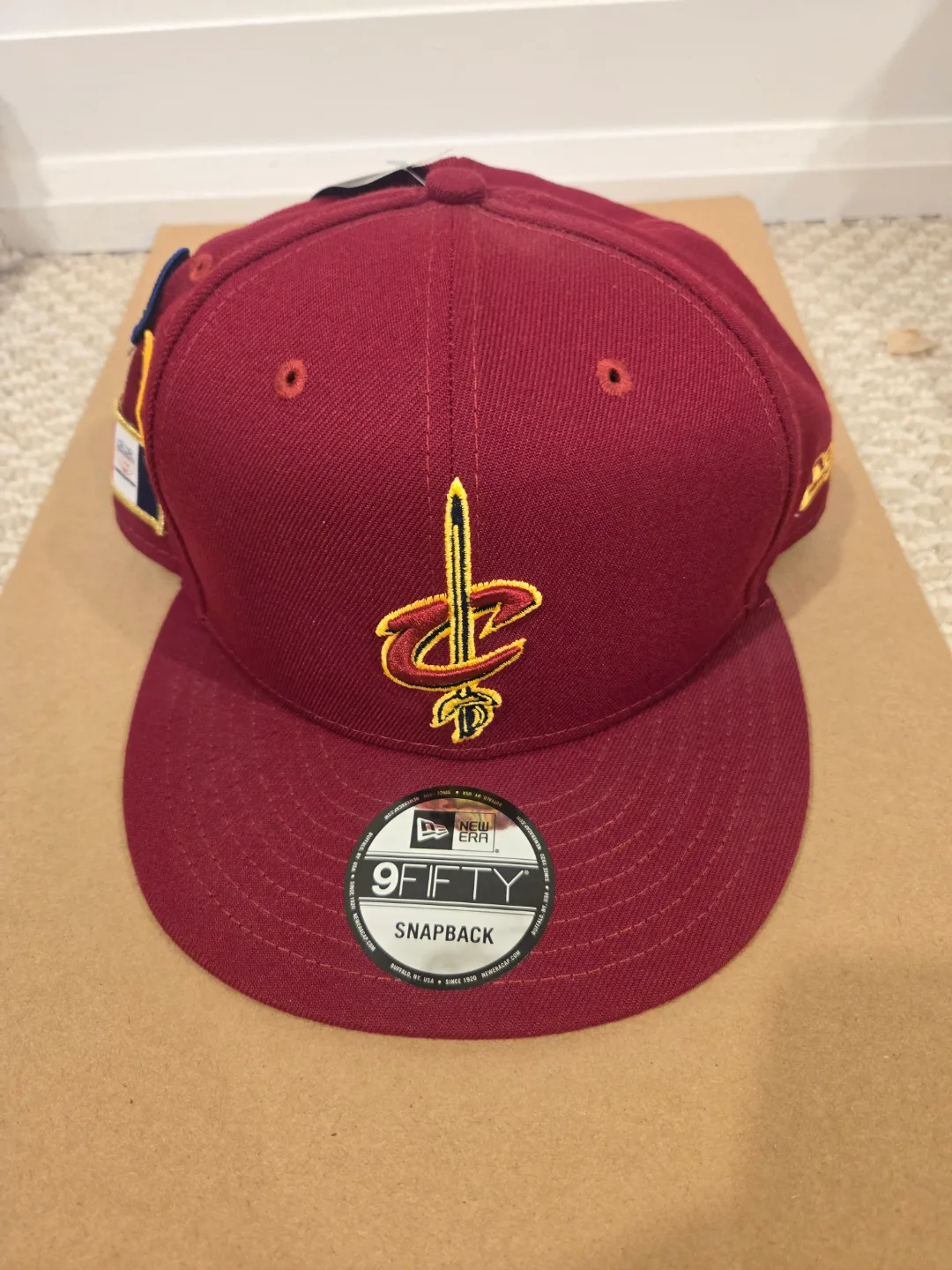 Cleveland Cavaliers 70th Anniversary New Era 9Fifty Snapback Hat image indicator(2)