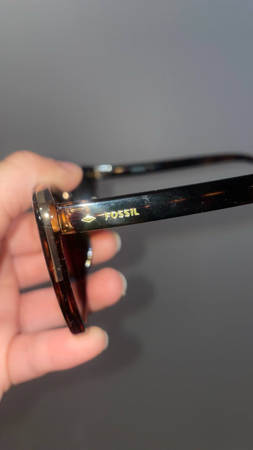 Fossil Brown Cat Eye Sunglasses - photo 2