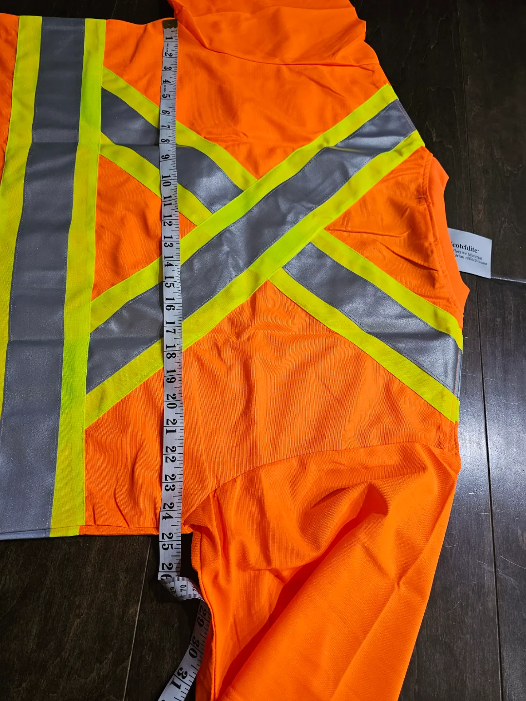 UNISEX HI-VIS SHIRT, ORANGĒ,POLYESTER image indicator(6)