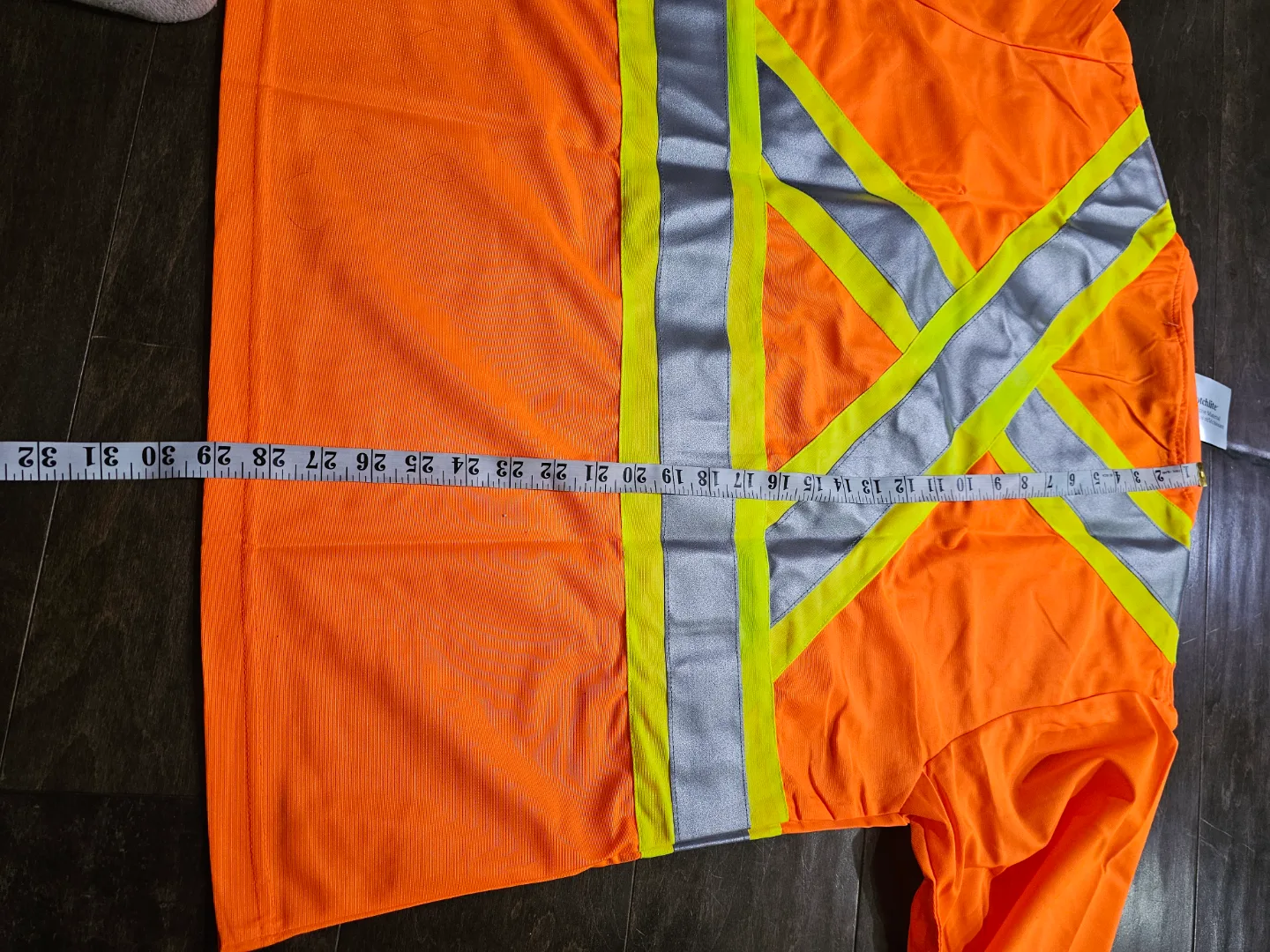 UNISEX HI-VIS SHIRT, ORANGĒ,POLYESTER image indicator(7)