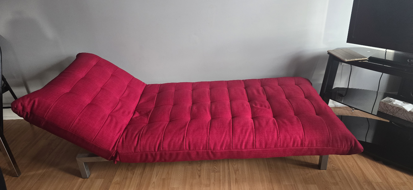 Red Futon Sofa Bed