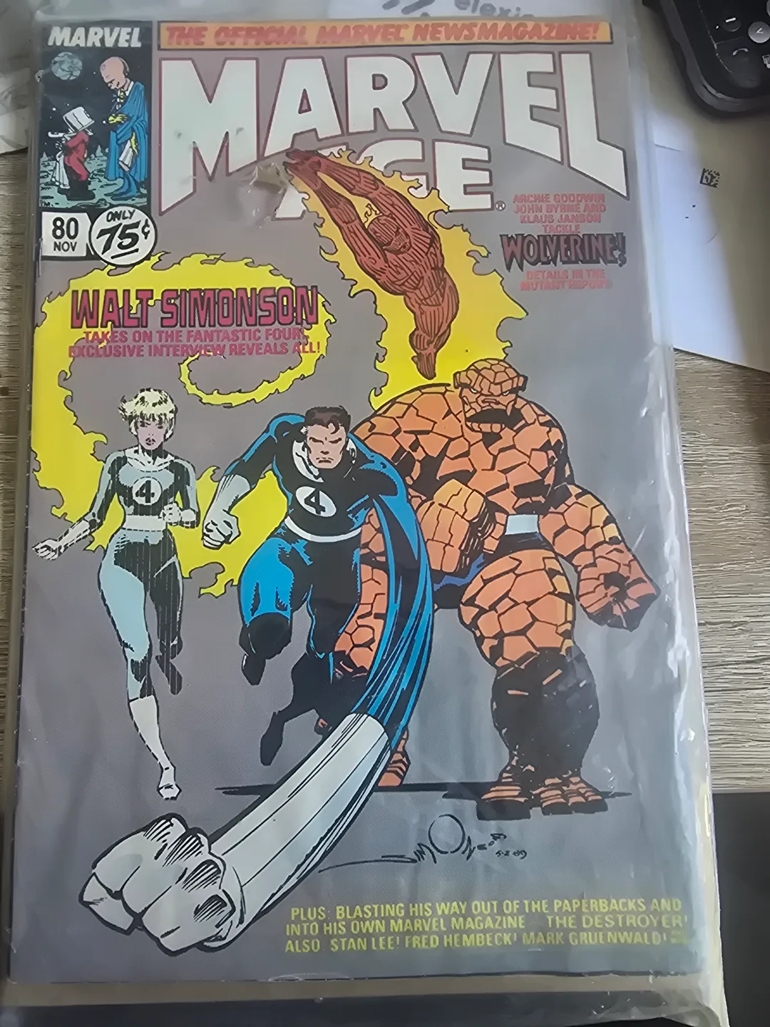 Marvel Age Comic Books - Double-Sized Annual & Wolverine Issue thumbnail