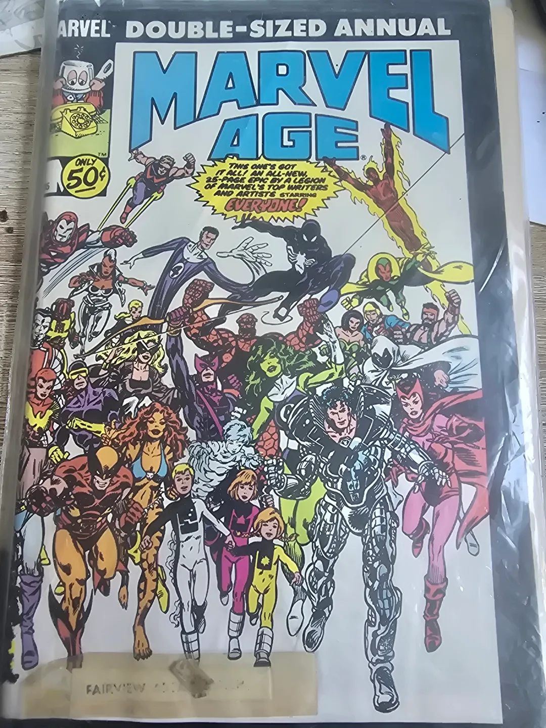 Marvel Age Comic Books - Double-Sized Annual & Wolverine Issue image indicator(2)