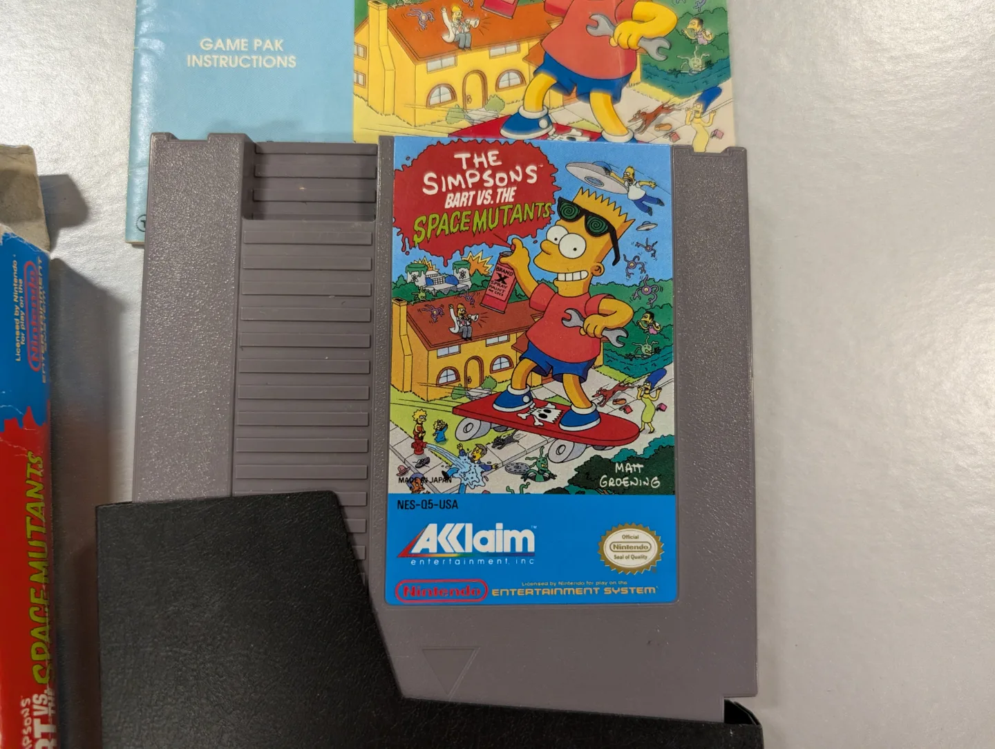 Bart vs the Space Mutants - Nintendo NES Game CIB image indicator(2)