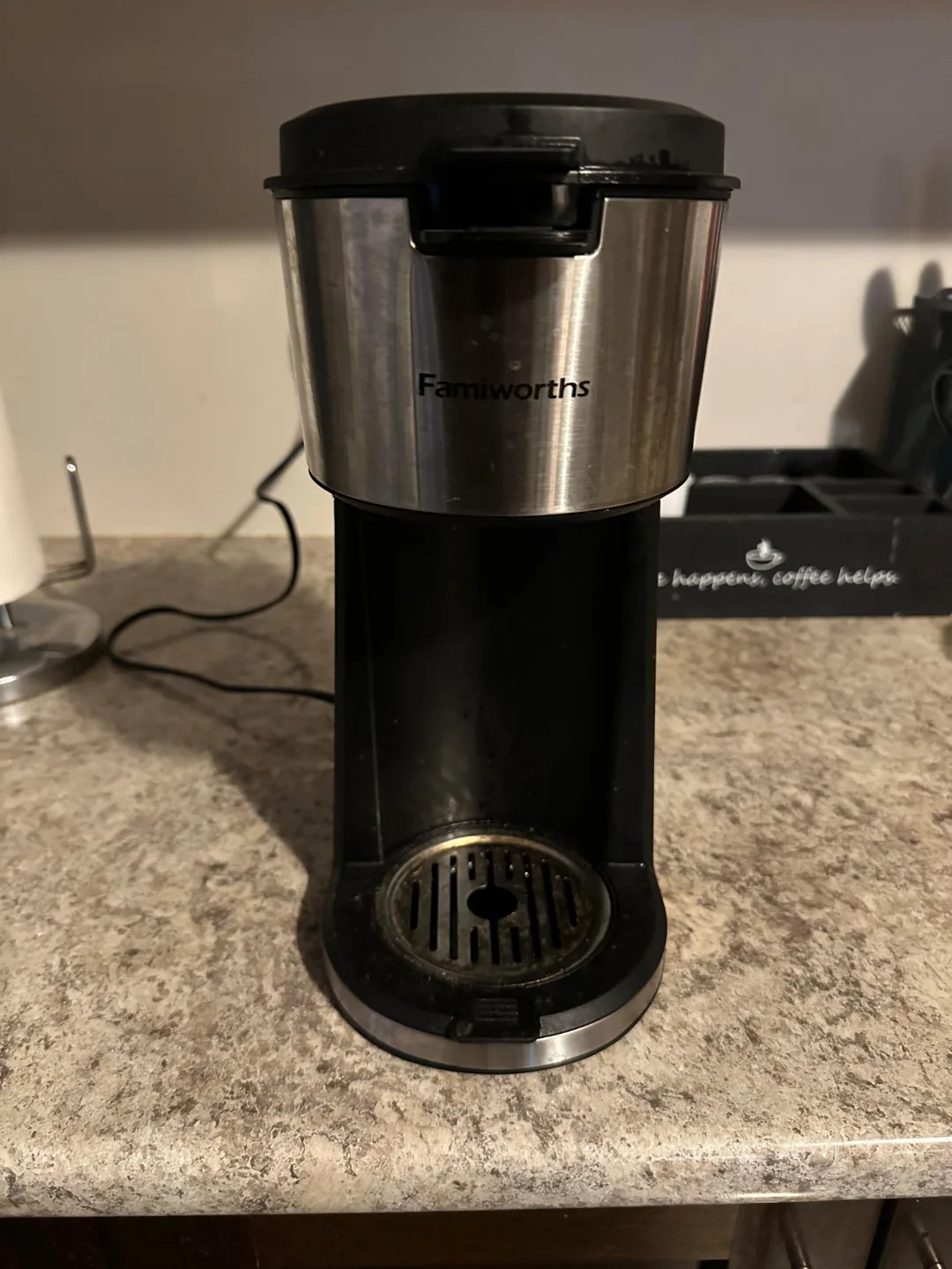 Famiworths Single Serve Coffee Maker image indicator(2)