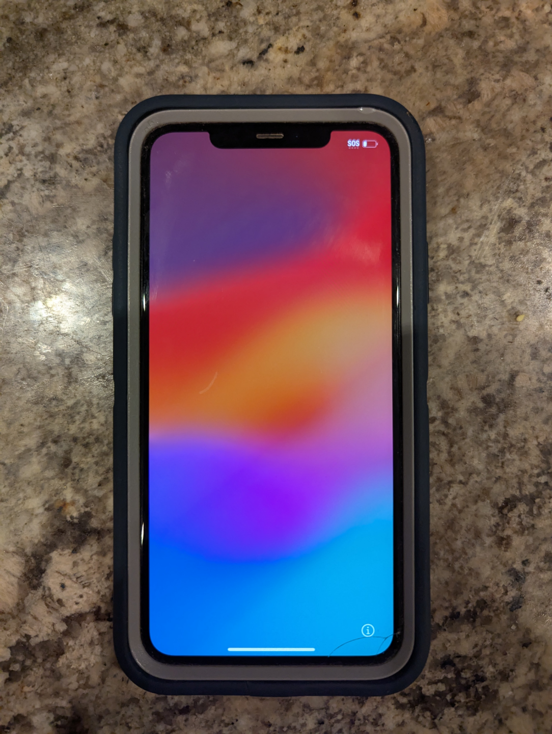 iPhone 11 Pro Max - 256 gb- Midnight Green with OtterBox case
