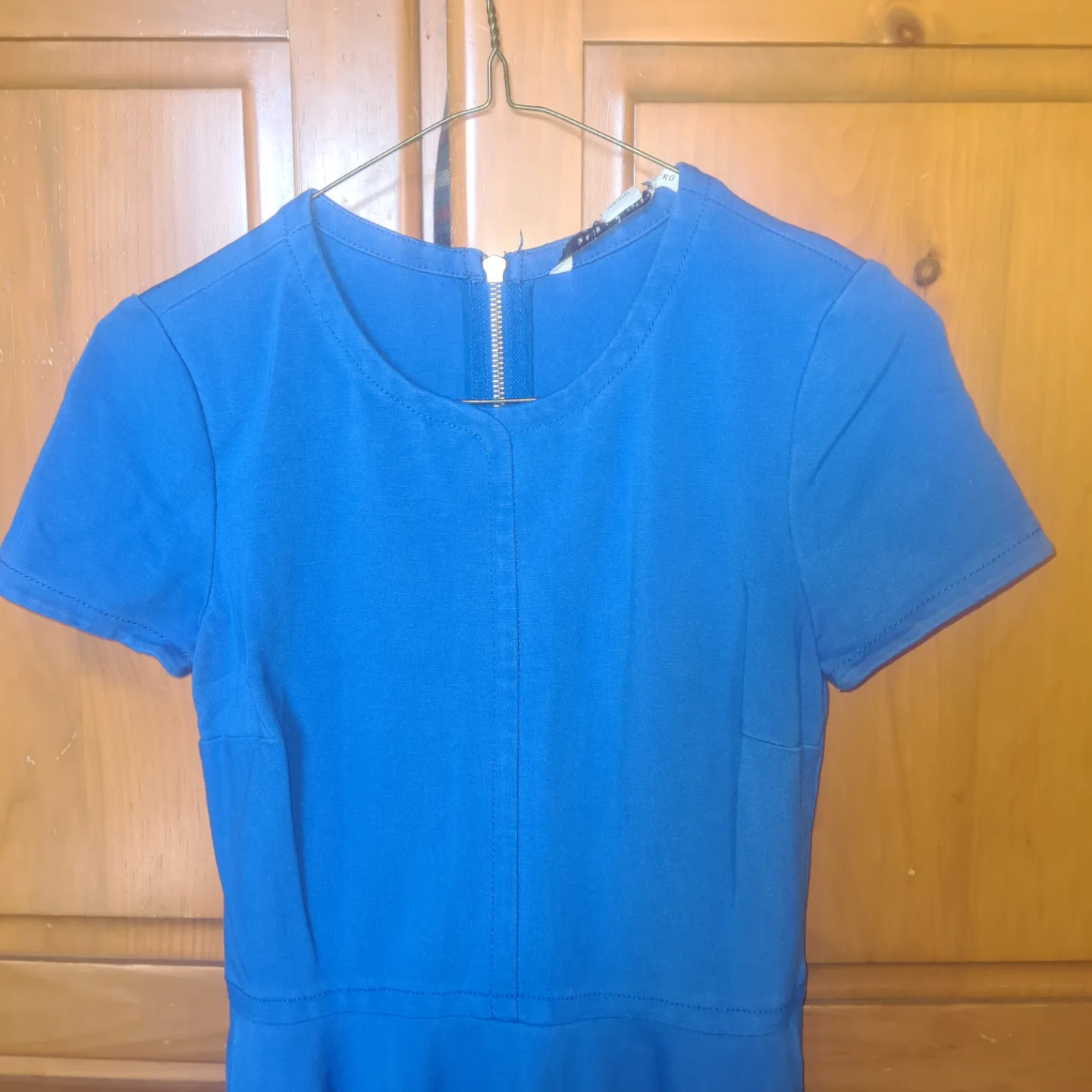 Diane von Furstenberg Blue Fit and Flare Dress 🧡 image indicator(2)