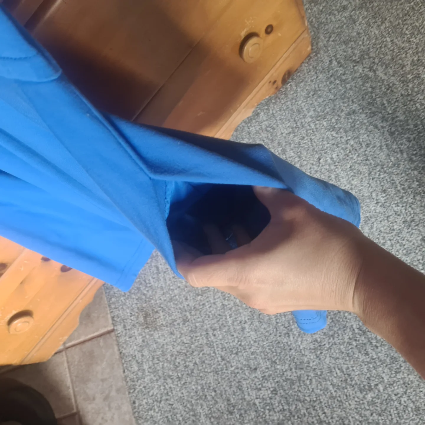 Diane von Furstenberg Blue Fit and Flare Dress 🧡 image indicator(6)