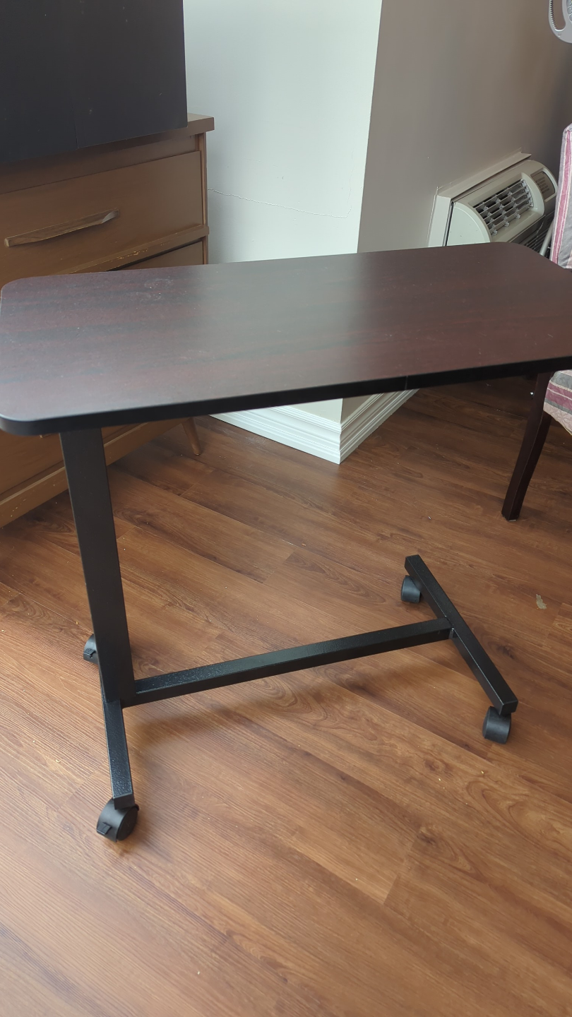Hospital bedside table