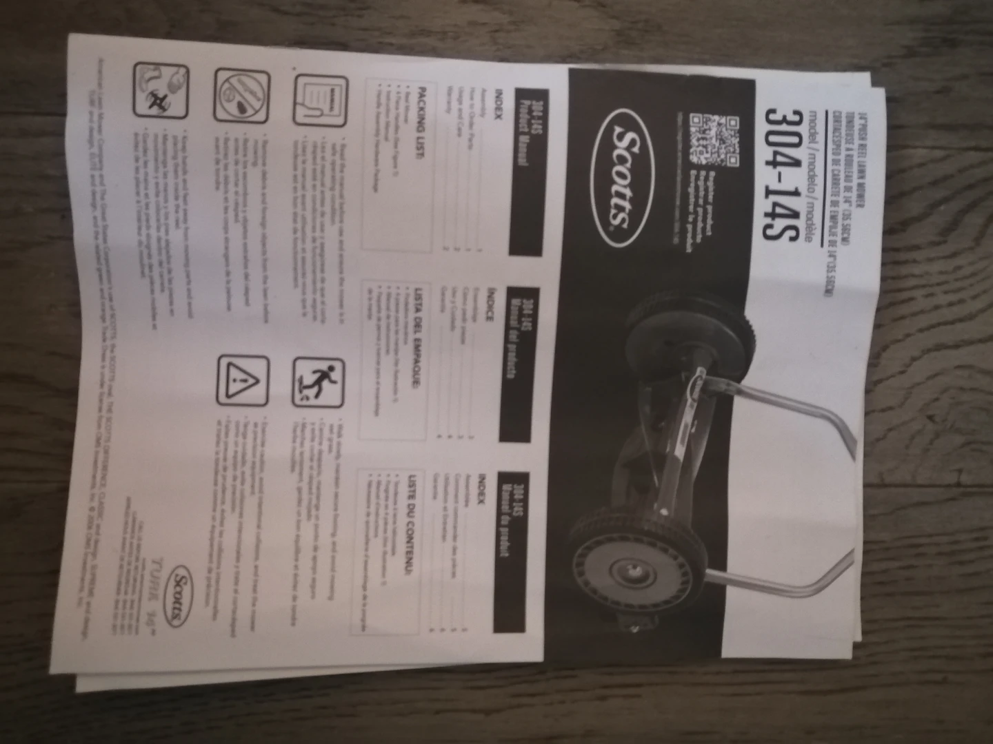 Like New Scotts Turf Reel Mower. Used Once! - photo 4