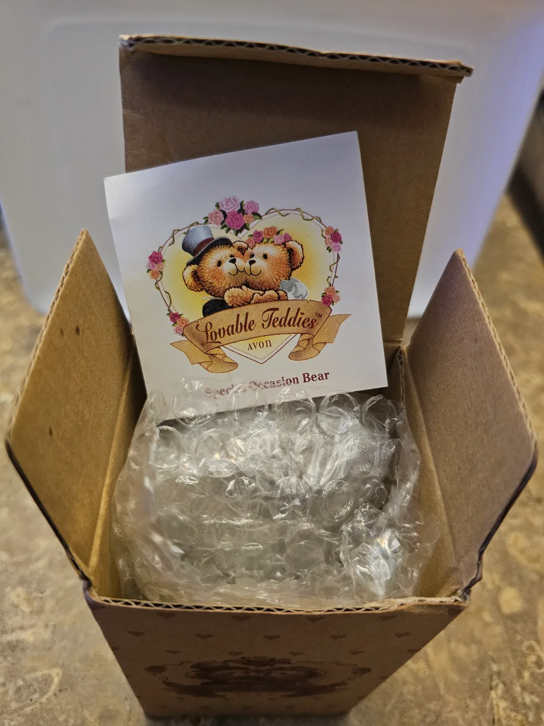 Avon Lovable Teddies Halloween Special Occasion Bear Figurine image indicator(4)