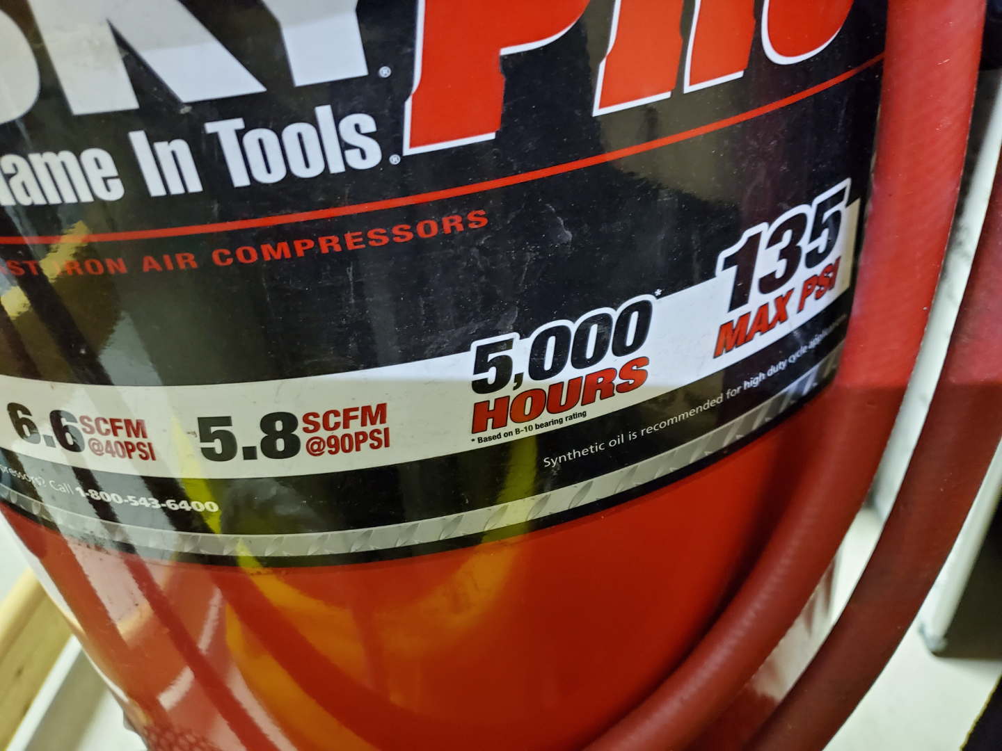 Husky Air Compressor 26 Gallon 135 PSI VT631502AJ - photo 5