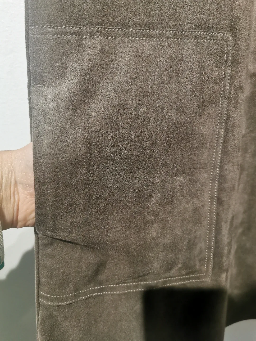 Wilfred Free Suede Mini Dress - Size XS oversized image indicator(4)