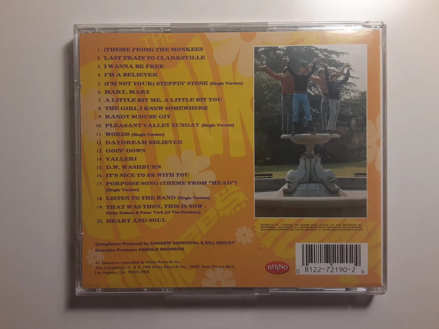 The Monkees - Greatest Hits | CD image indicator(3)