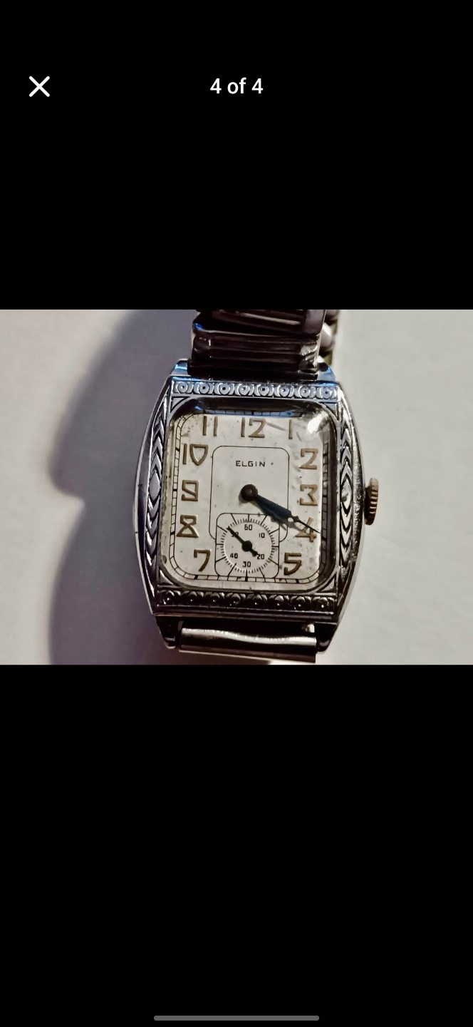 Vintage Elgin Art Deco Wristwatch - photo 2