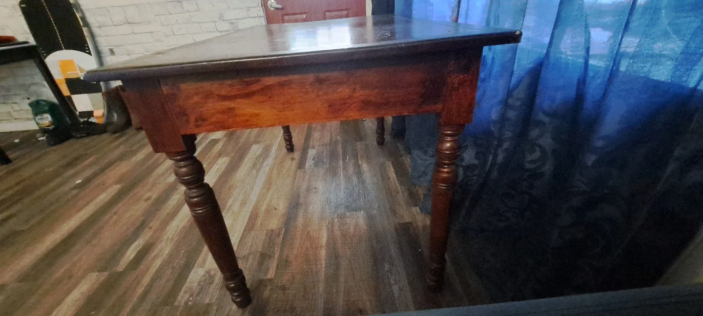 Antique Wooden Writing Desk image indicator(3)