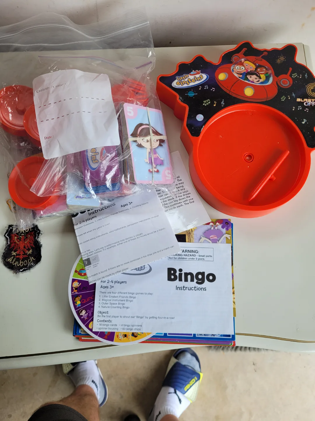 Little Einsteins Go Fish, Bingo, and Dominos Game Set image indicator(2)