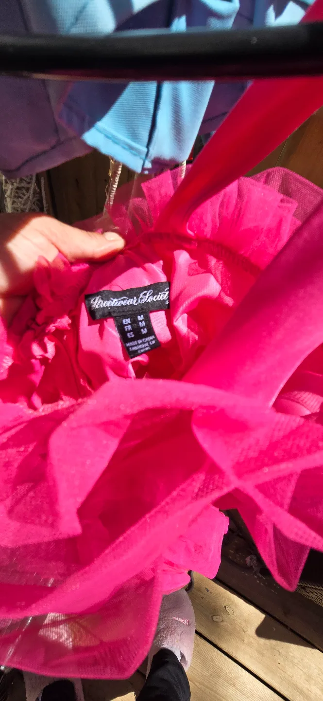 Prom, Grad, Party Hot Pink Dress BNWT thumbnail