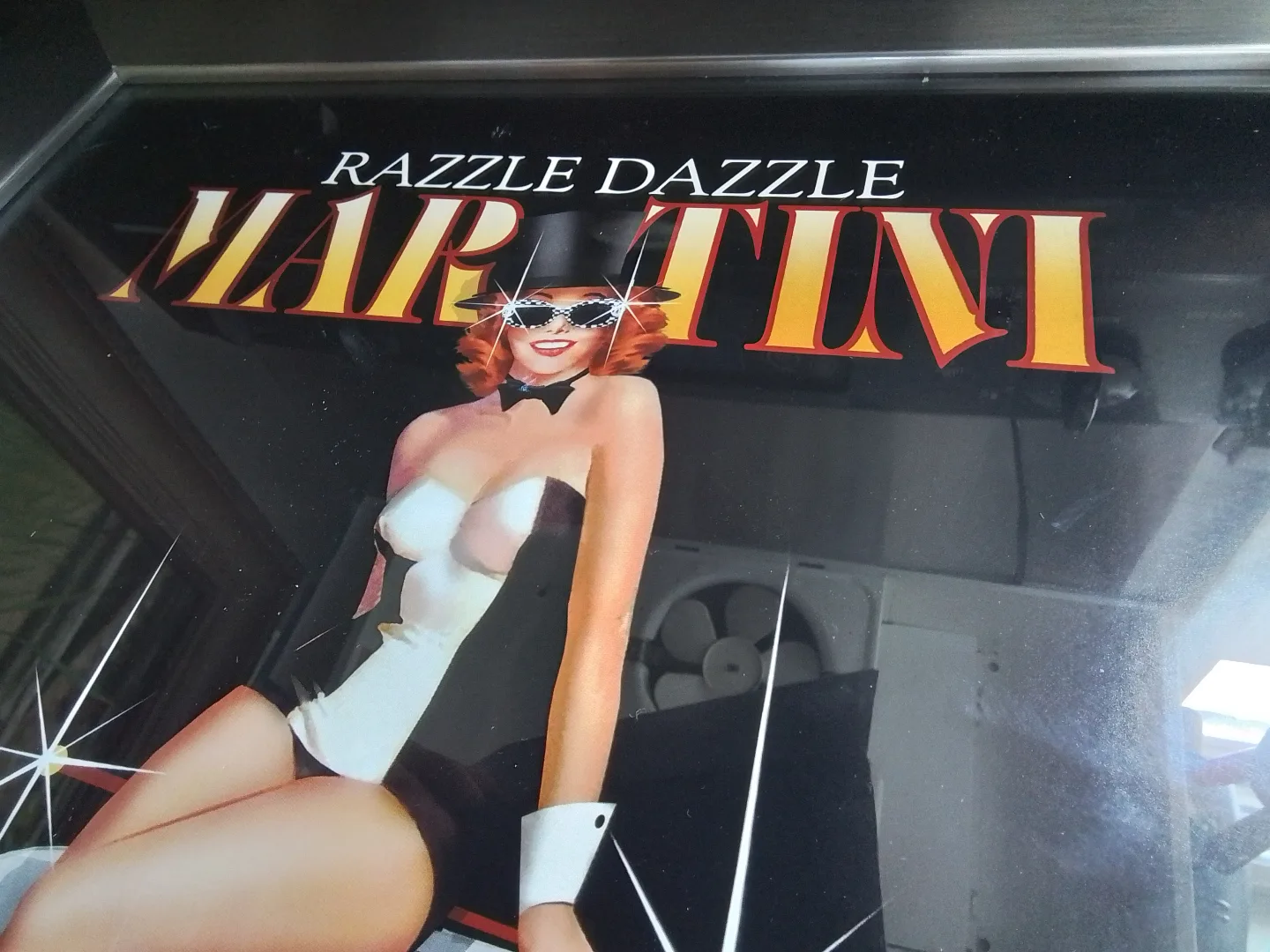 Framed Razzle Dazzle Martini Print image indicator(4)
