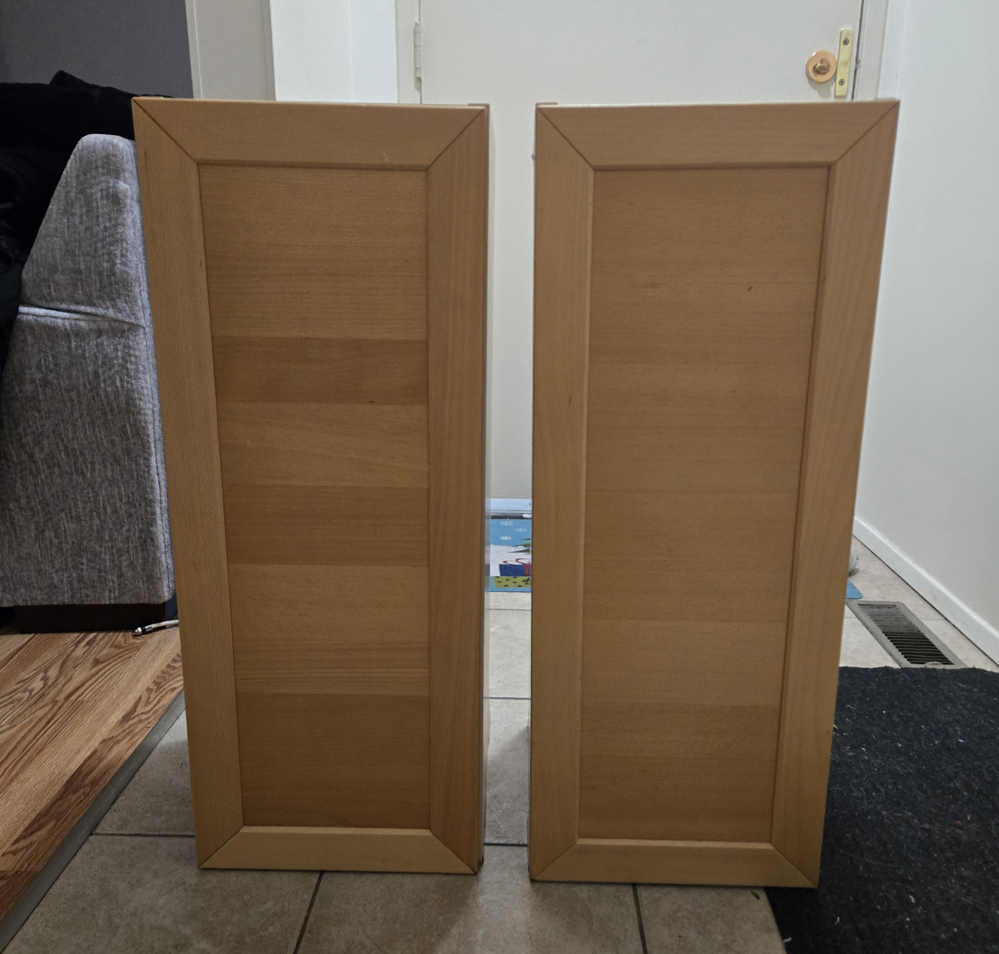 Pair of mini cabinets/lockers