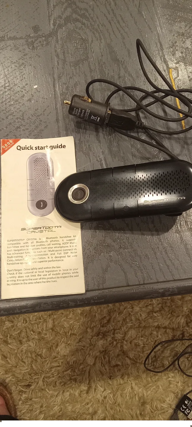 Supertooth Crystal Bluetooth Handsfree Kit thumbnail