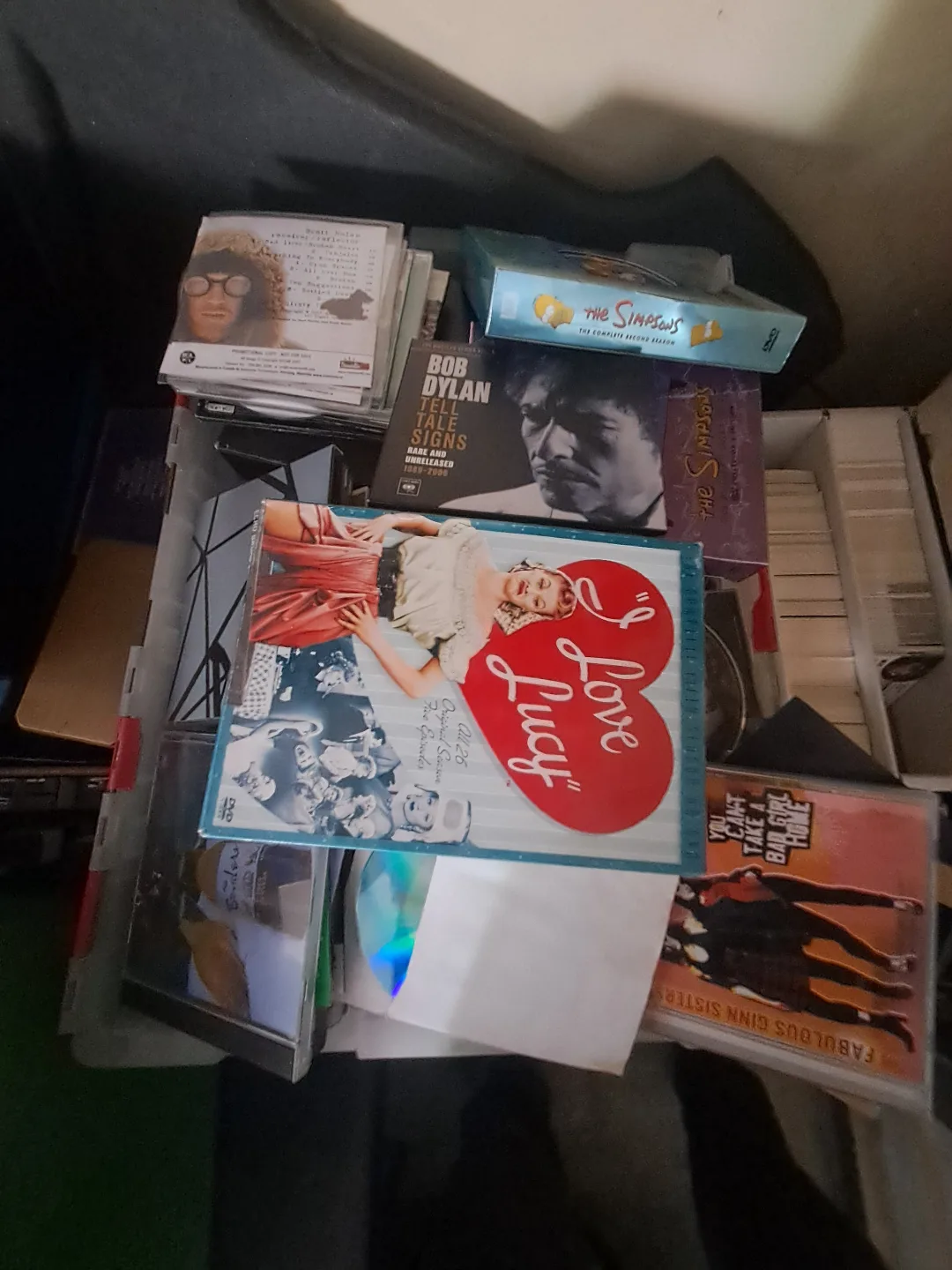 Huge CD DVD Hockey Card lot image indicator(2)