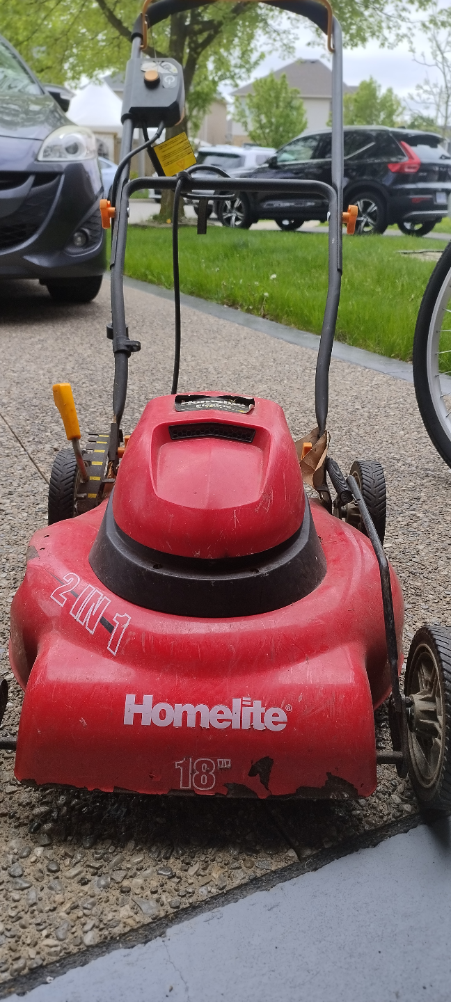 Homelite 18 inch 2-in-1 Lawn Mower - photo 3