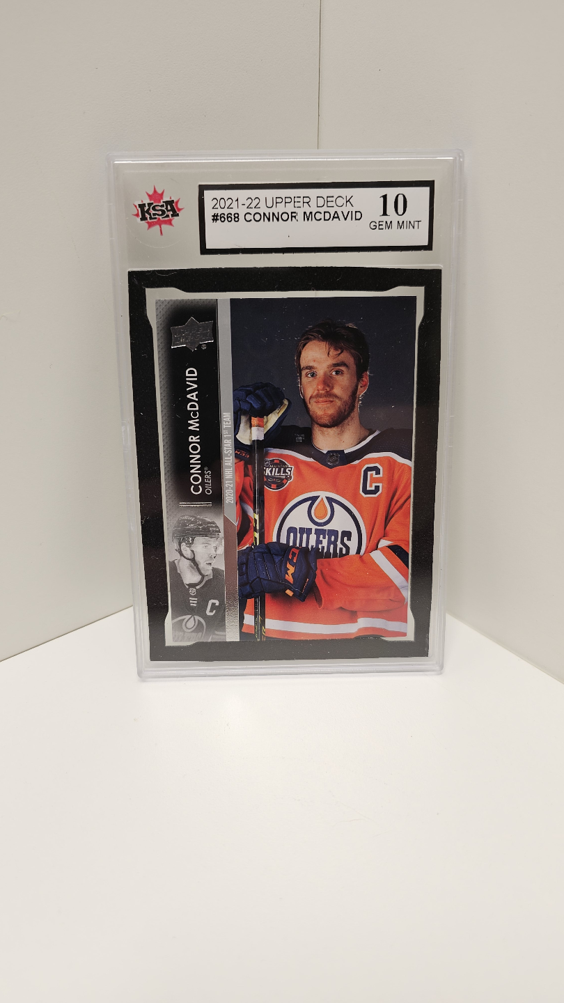 Connor McDavid Hockey Card Collection