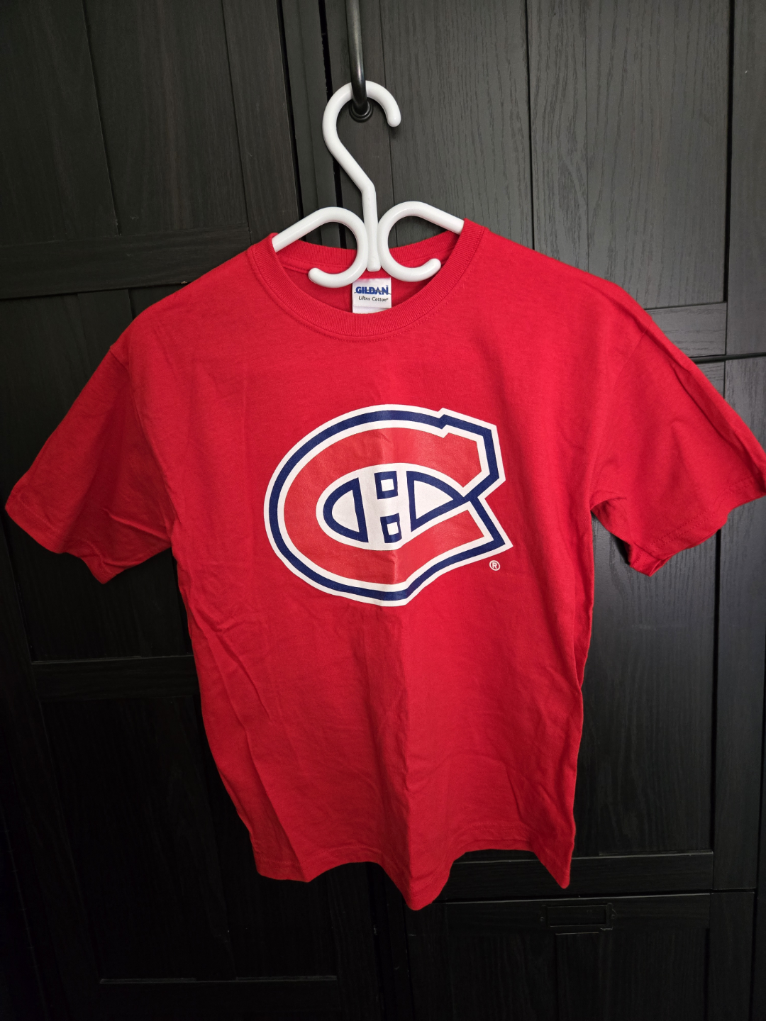 Youth Large Red Montreal Canadiens T-Shirt