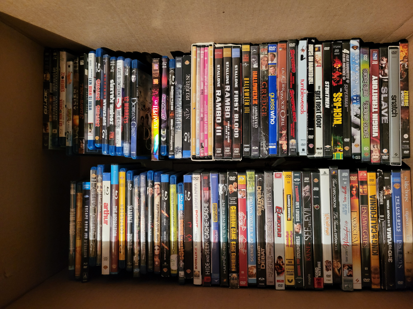 Huge DVD and Blu-Ray Collection - Action, Horror, and More!