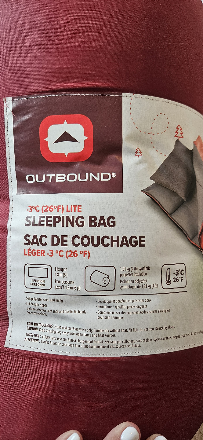 Outbound 3°C (26°F) Lite Sleeping Bag - photo 2