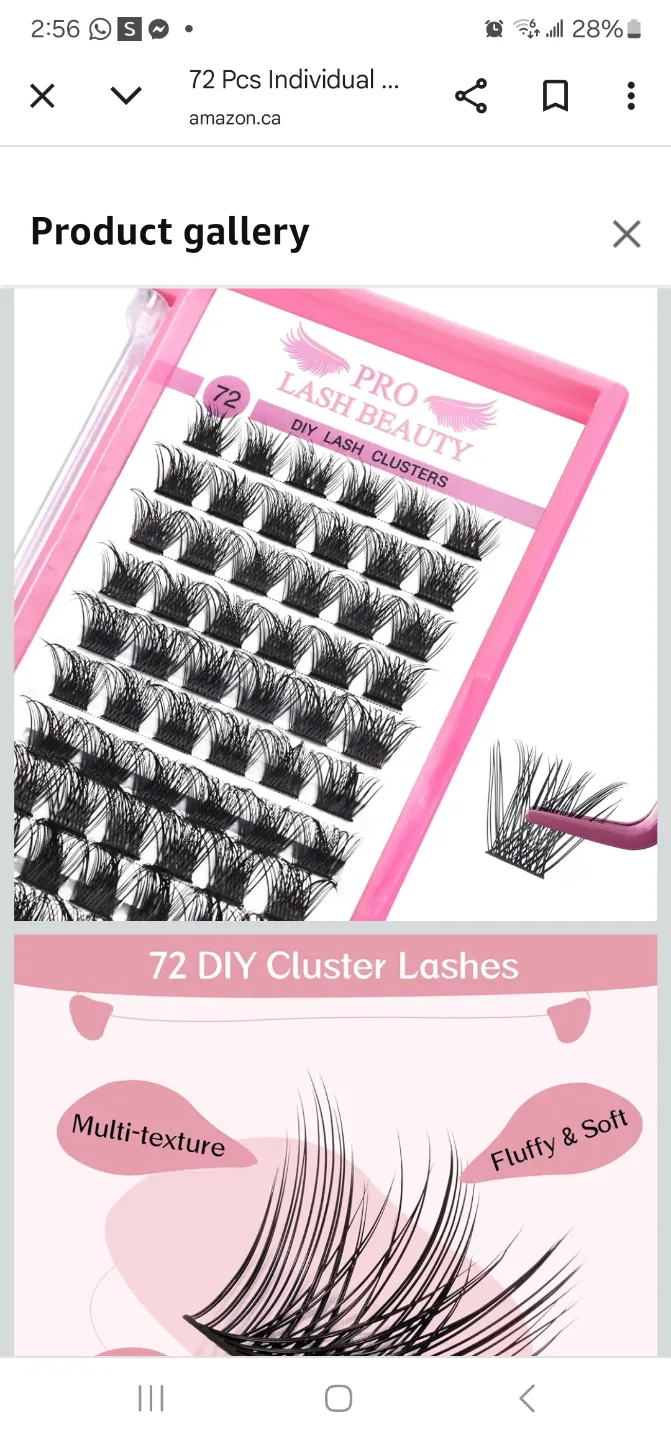 PRO Lash Beauty Cluster Lash Palette - 192 lashes thumbnail