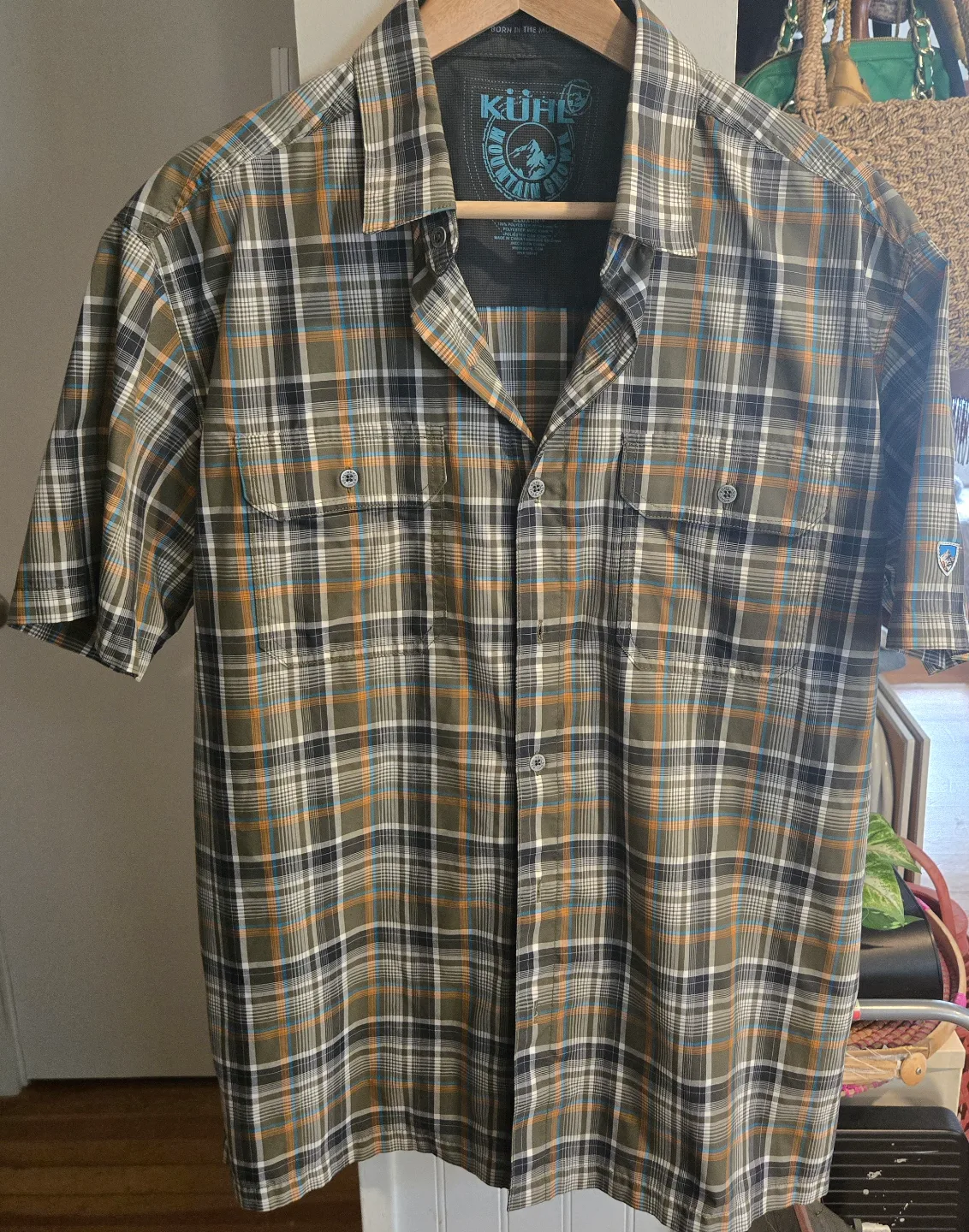 Kuhl Plaid Short Sleeve Shirt thumbnail