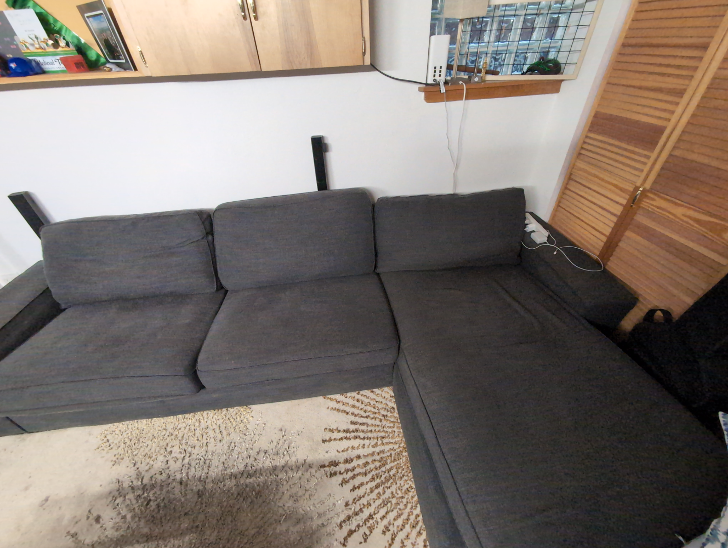 IKEA Kivik Corner Sectional Sofa - Dark Grey - photo 3