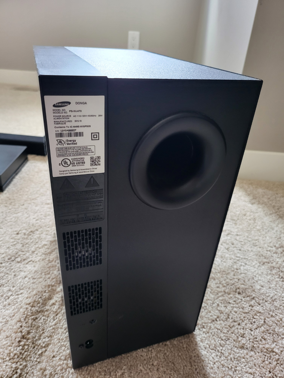 Samsung 4.1 Soundbar with Subwoofer & Wireless Speakers - photo 4