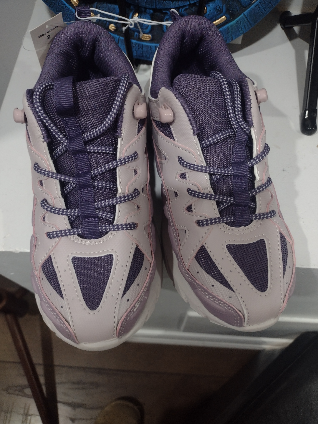 Joe Fresh Girls' Size 2 Purple and Pink Sneakers