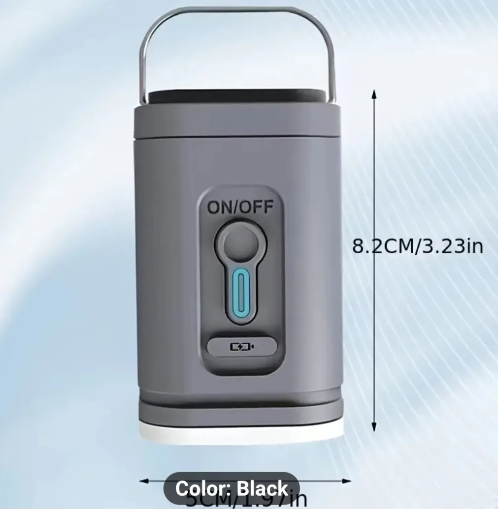 Black Expandable Travel Backpack image indicator(4)