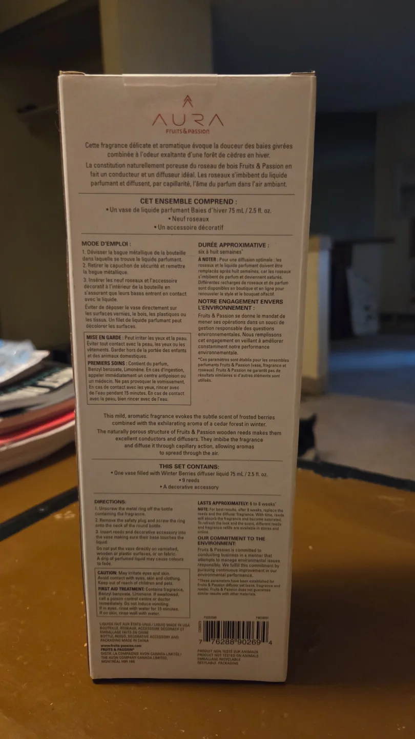 Baise D'Hiver Winter Berry Diffusor image indicator(2)