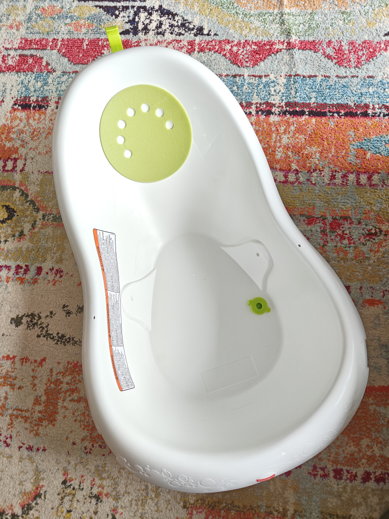 Baby to Toddler Bath Tub with Newborn Support and Non-Slip Mat - photo 2
