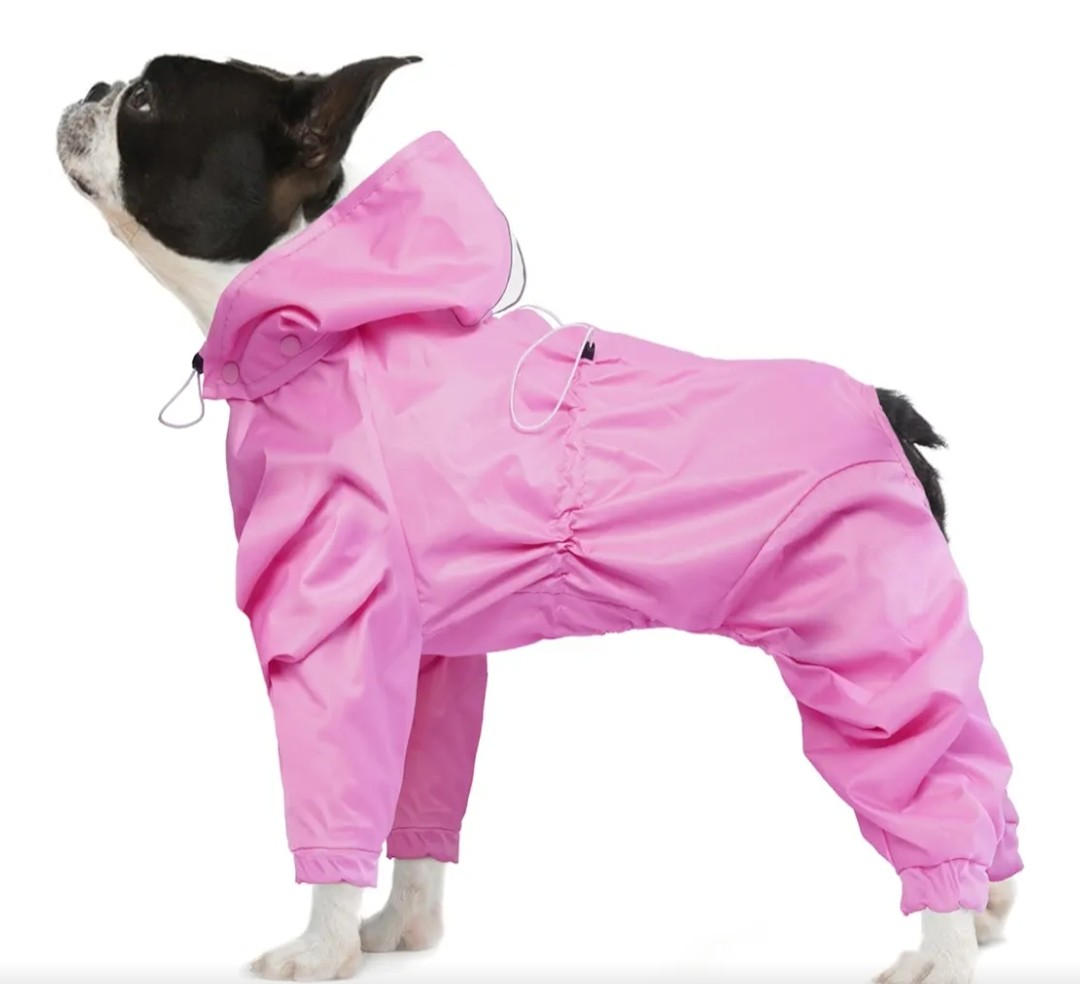 Pink Dog Raincoat Size Medium - photo 4