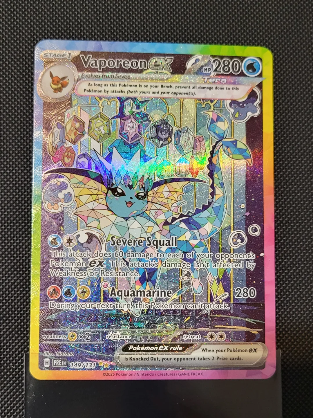 Prismatic Evolutions-  Flareon, Sylveon , Vaporeon image indicator(3)