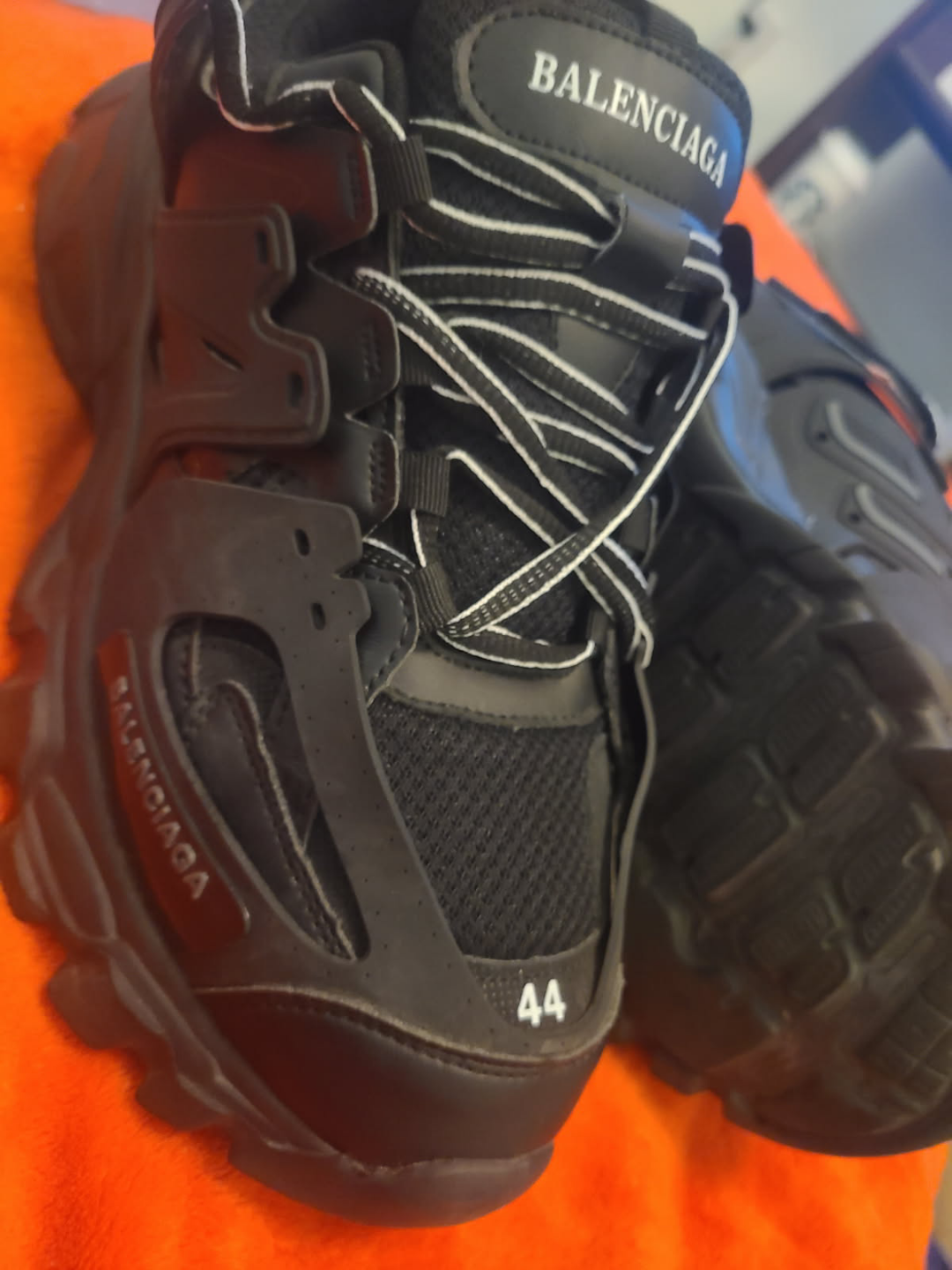 Balenciaga Track Sneakers - Black - Size 11 - photo 3