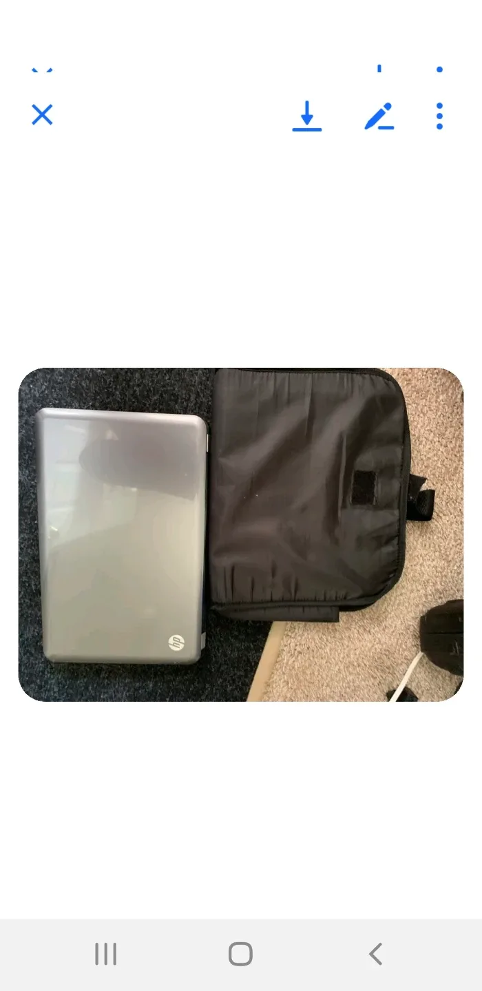 HP Laptop with Carrying Case thumbnail