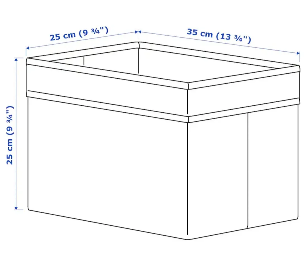 White Storage Box - Ikea - Skubb - x14 image indicator(2)