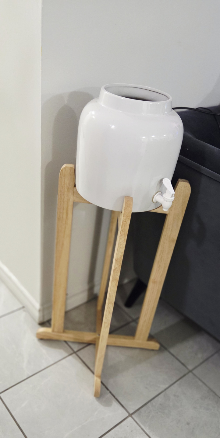 Water dispenser with Stand/ Wooden Plant Stand - photo 4