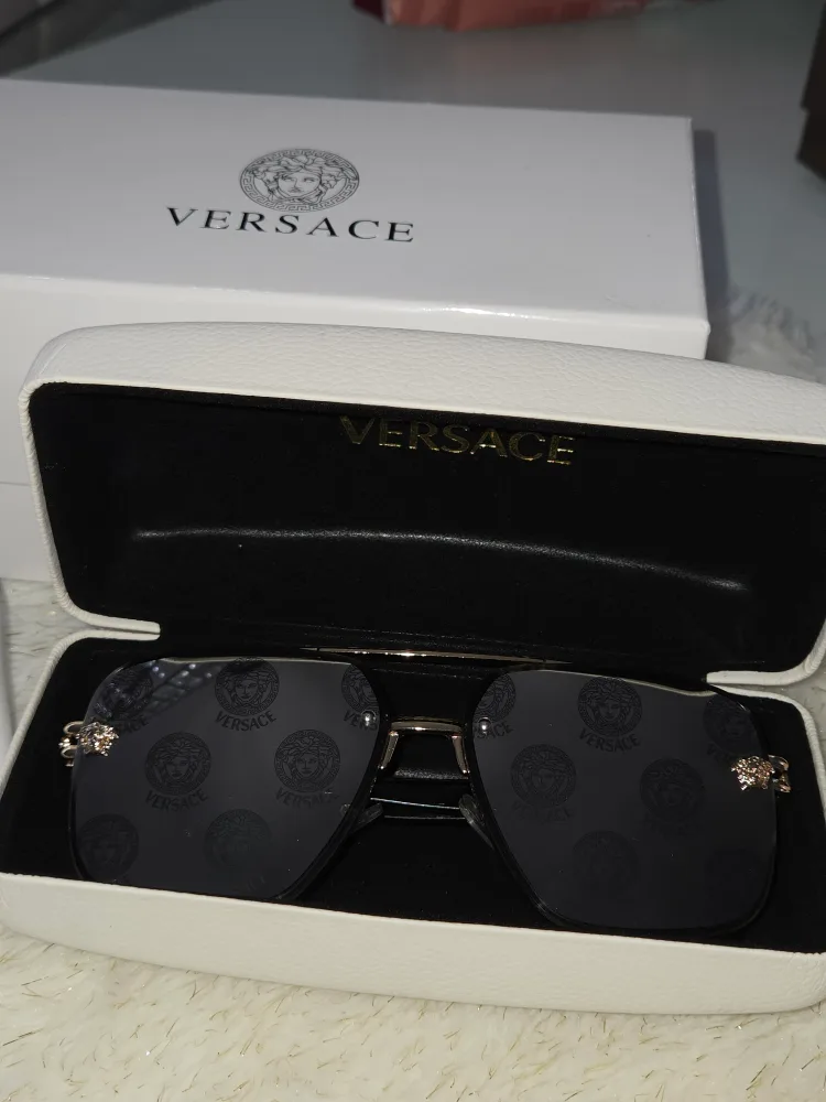 Versace Sunglasses Aviator Style image indicator(4)